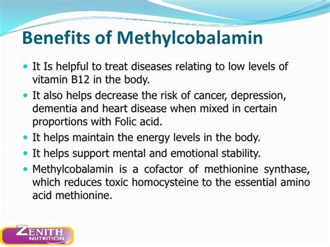 Methylcobalamin Uses, Benefits & Dosage .